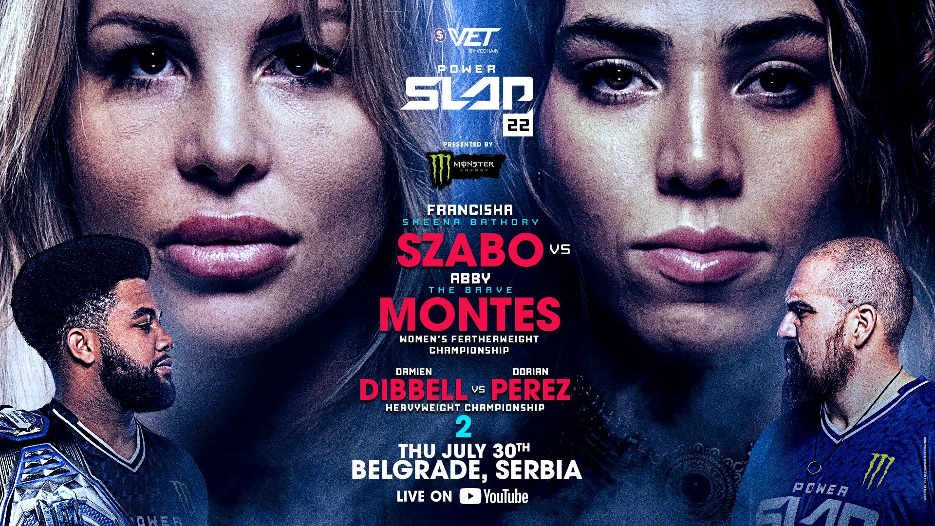 Power Slap Announces Two World Title Fights For Upcoming European Debut In Serbia