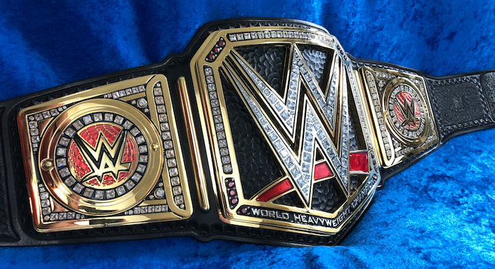 WWE Superstars Present Heroic Police Officer With Custom WWE Championship