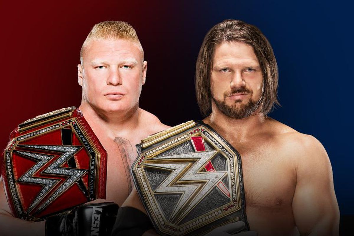 Brock Lesnar will face AJ Styles at Survivor Series in a Champion vs Champi...