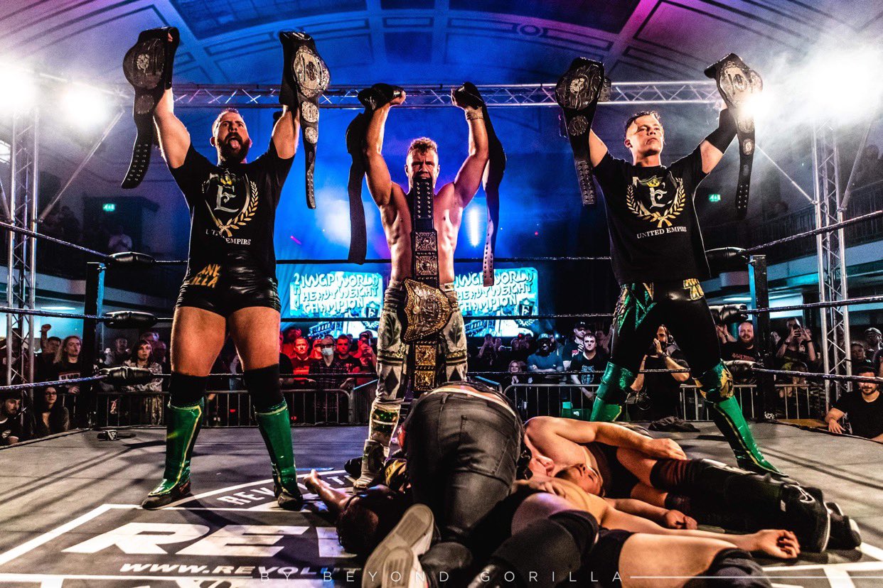 Aussie Open join Will Ospreay’s United Empire. 