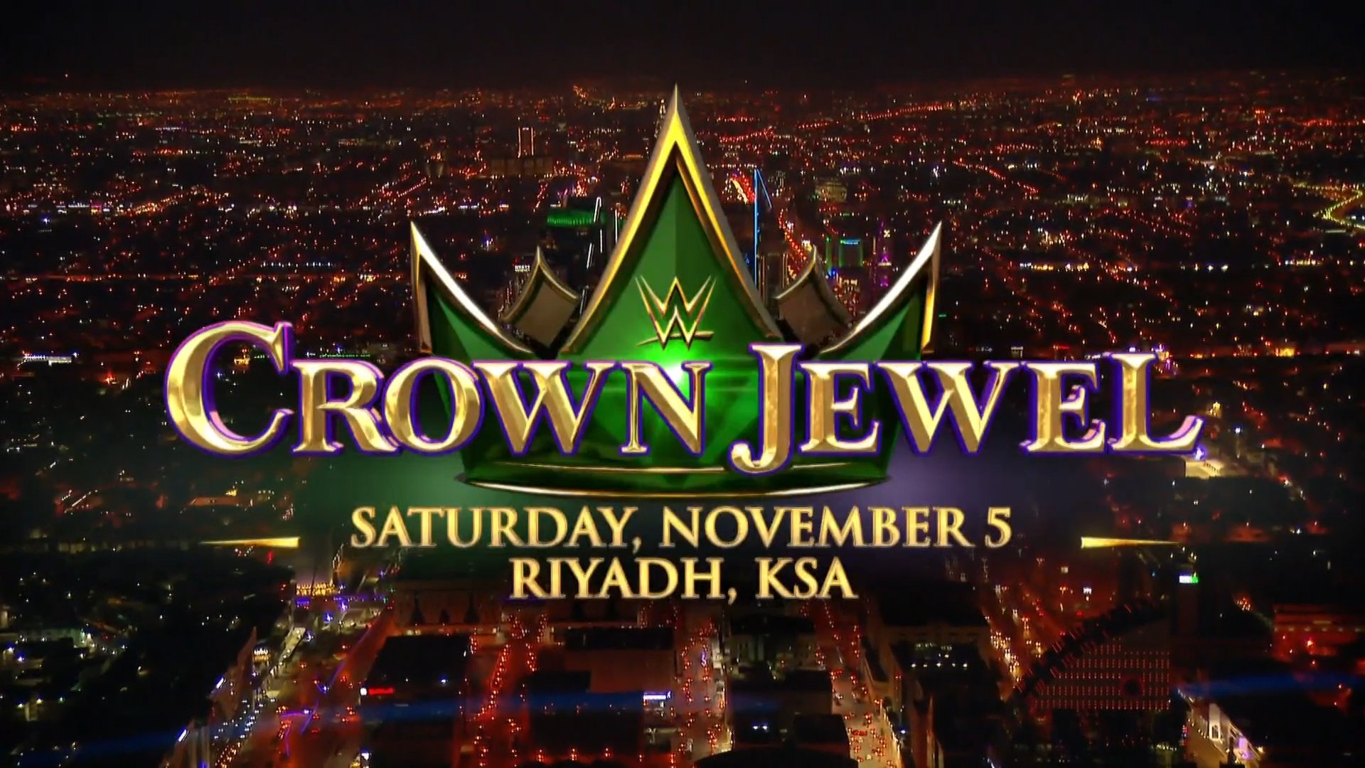 WWE Crown Jewel 2022 Set For November 5th
