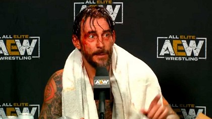 CM Punk References AEW All Out Brawl