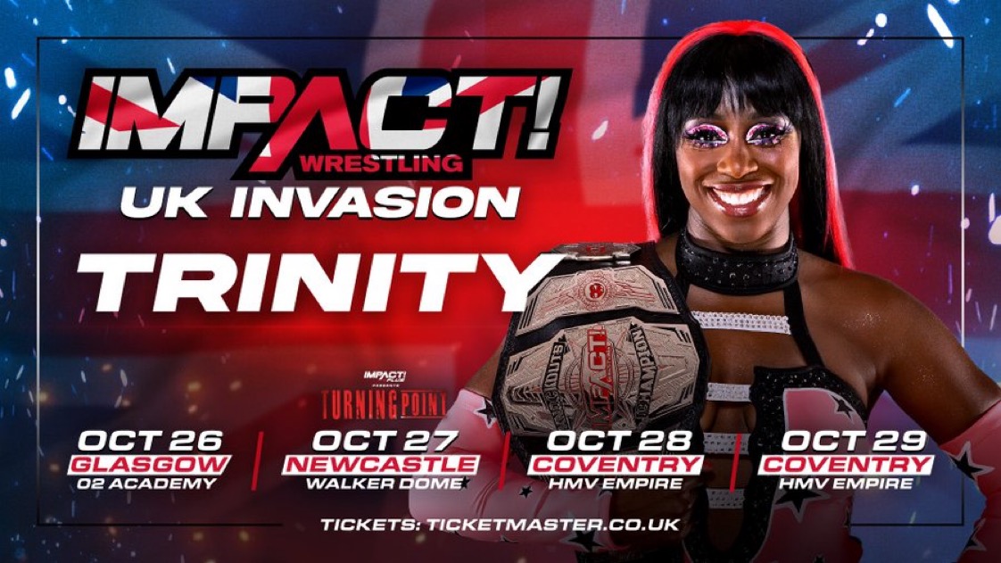 IMPACT Wrestling Knockouts Champion Trinity Added To UK Invasion Tour
