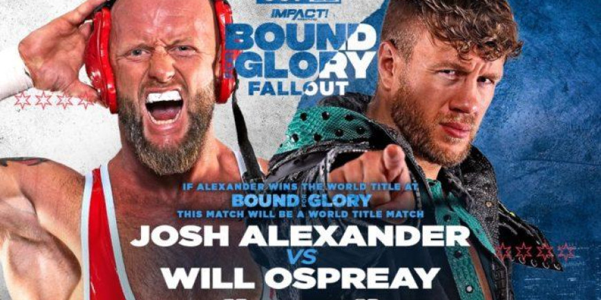 IMPACT Wrestling Bound For Glory Fallout Spoilers (Taped On 10/22/23)