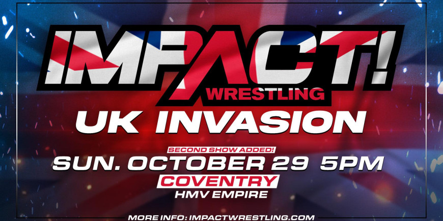 Spoilers: IMPACT UK Invasion Tour – Coventry Night 2 Results – October 29, 2023 – X Division Title Defended!