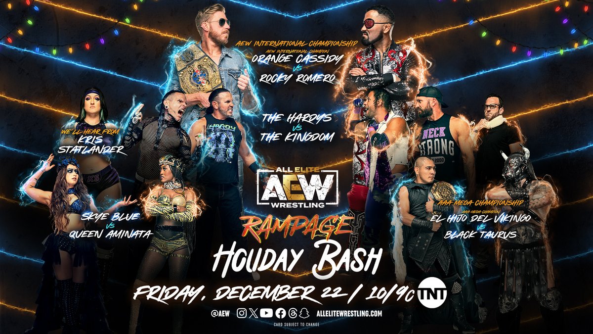 AEW Rampage: Holiday Bash 2023 Night 2 Results – 12/22/23