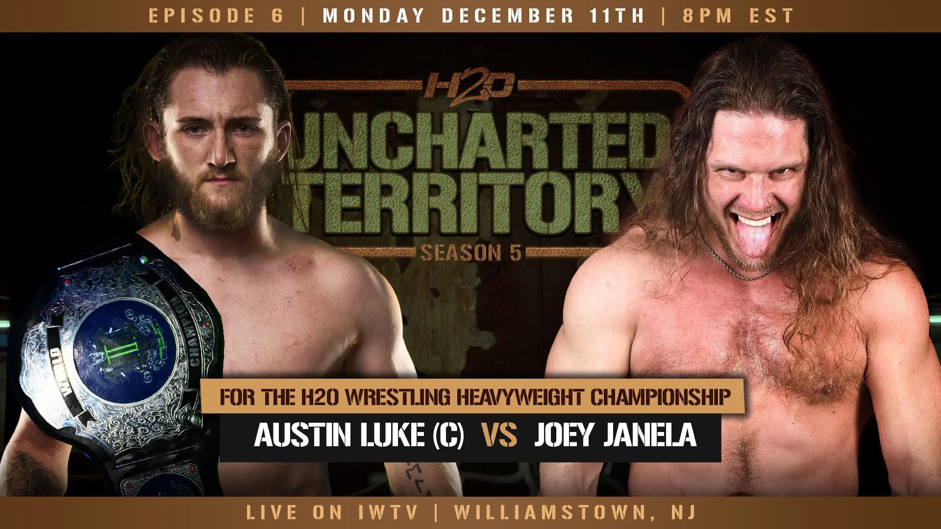 H2O Uncharted Territory Results – 12/11/23: Joey Janela vs Austin Luke