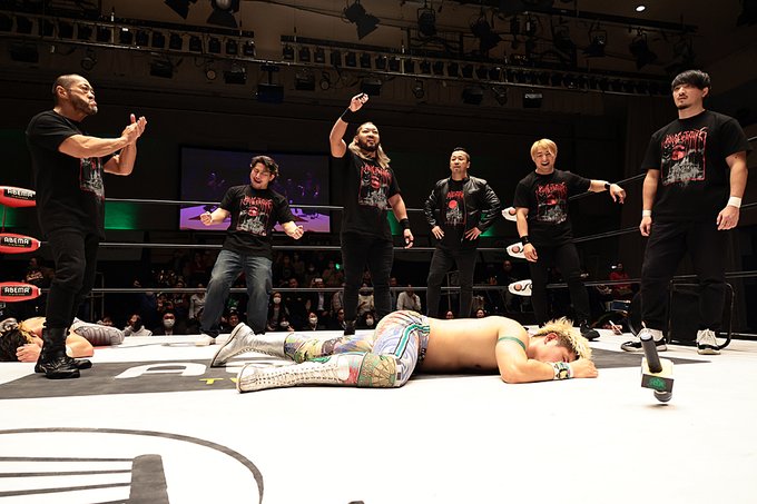 NJPW ‘s House Of Torture Appears At Pro Wrestling NOAH Star Navigation, Destroys Kaito Kiyomiya & Ryohei Oiwa