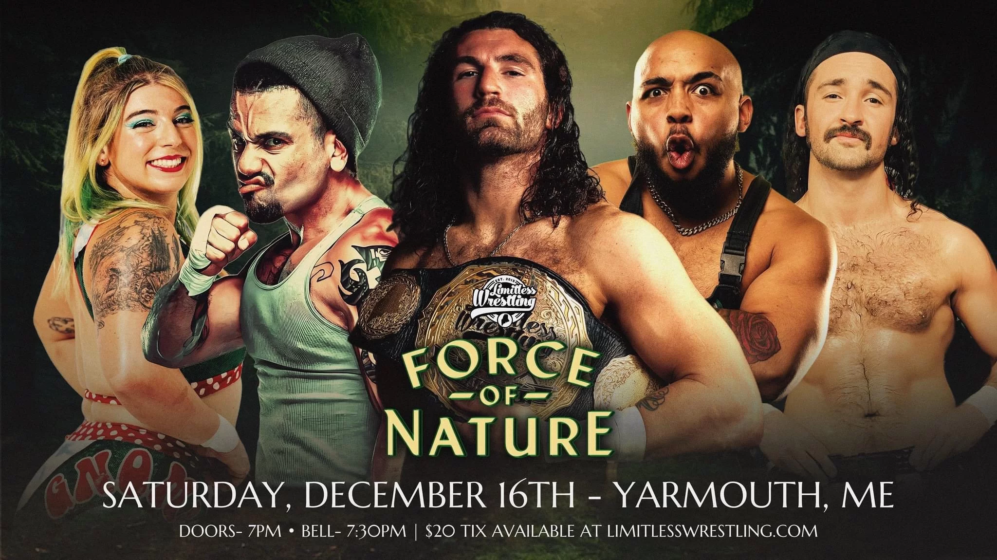 Limitless Wrestling: Force Of Nature Results – 12/16/23