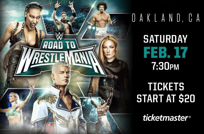 WWE Road to WrestleMania Live Event Results (2/17): Cody Rhodes Battles Shinsuke Nakamura, Gunther Defends Intercontinental Title, More