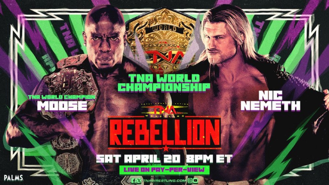 TNA Announces Two Title Matches For Rebellion PPV