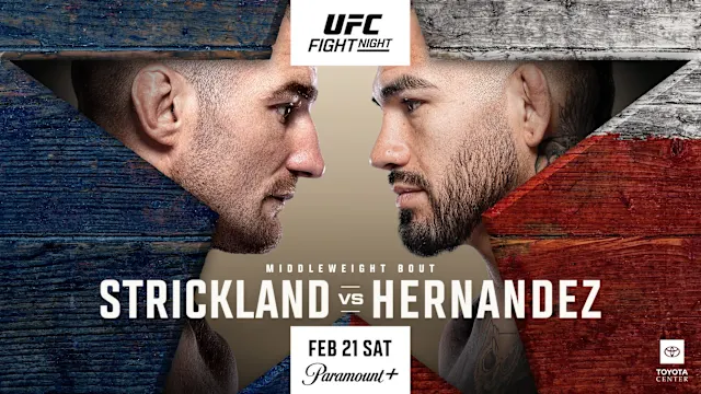 UFC Houston: Strickland vs. Hernandez Live Results