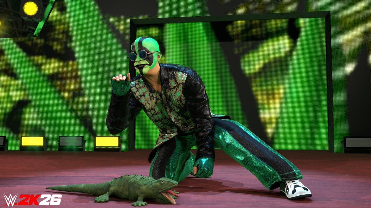 WWE 2K26 Reveals Multiple First Looks Including Mr. Iguana And Psycho Clown