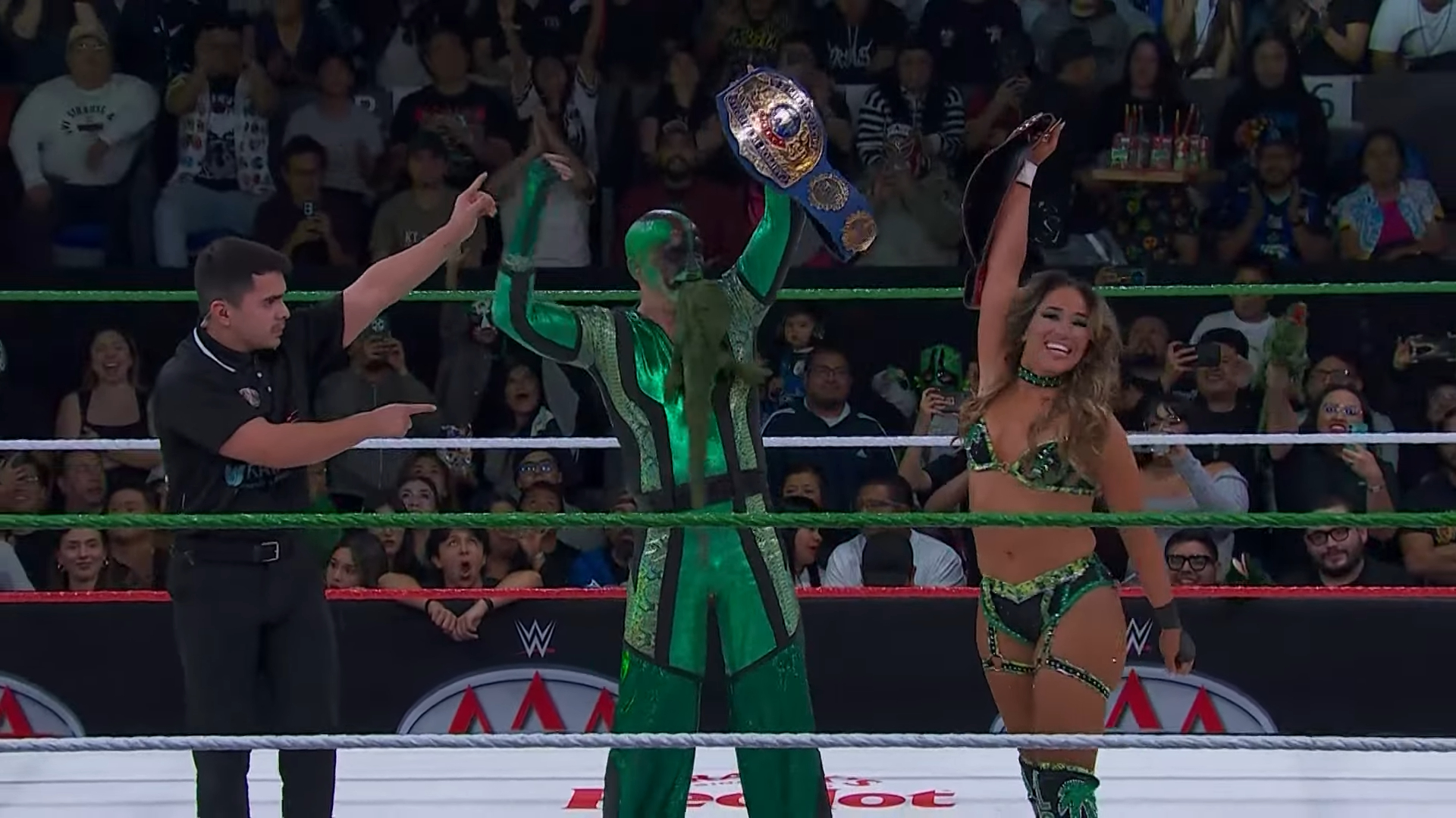 Lola Vice and Mr. Iguana Become AAA World Mixed Tag Team Champions Tonight On AAA On FOX