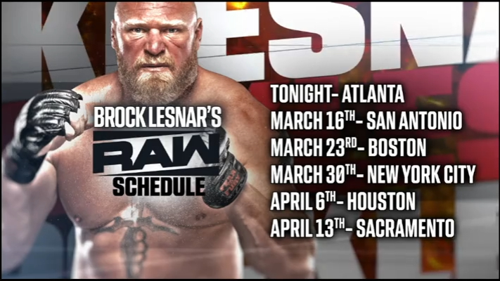 Brock Lesnar Issues Open Challenge For WrestleMania