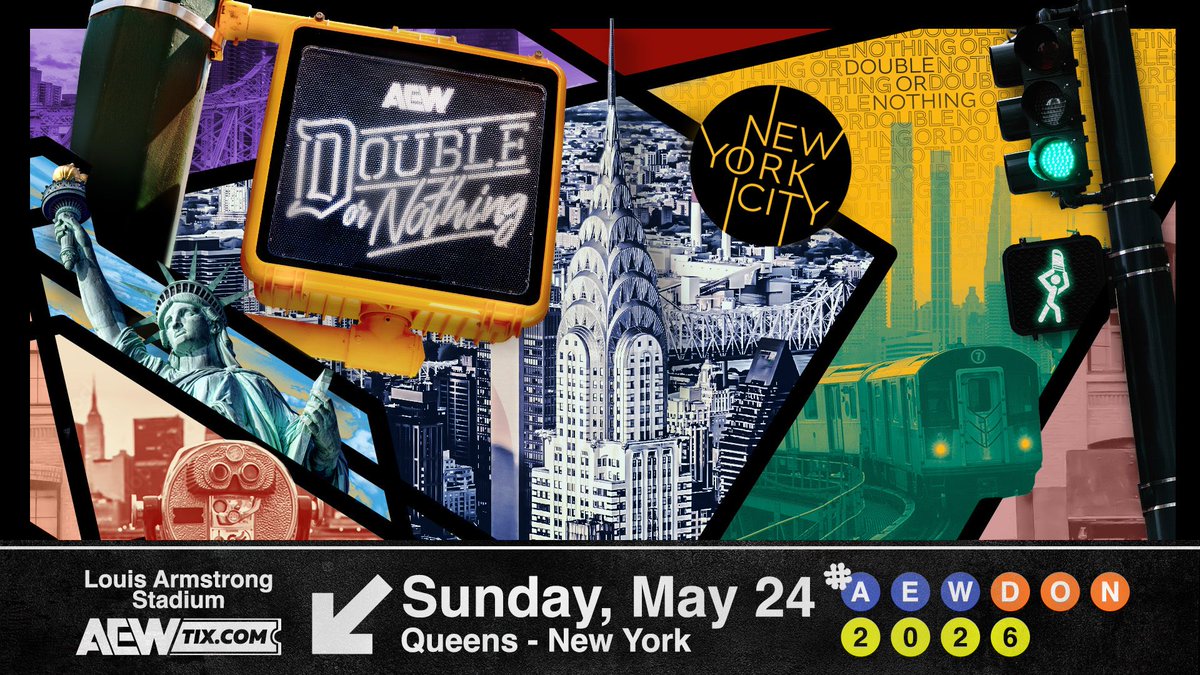 AEW Double Or Nothing Taking Place May 24th