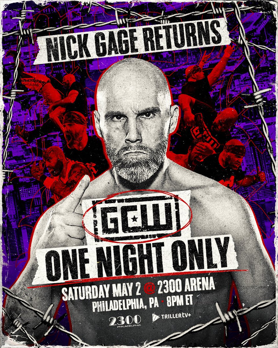Nick Gage Returning To GCW At GCW One Night Only
