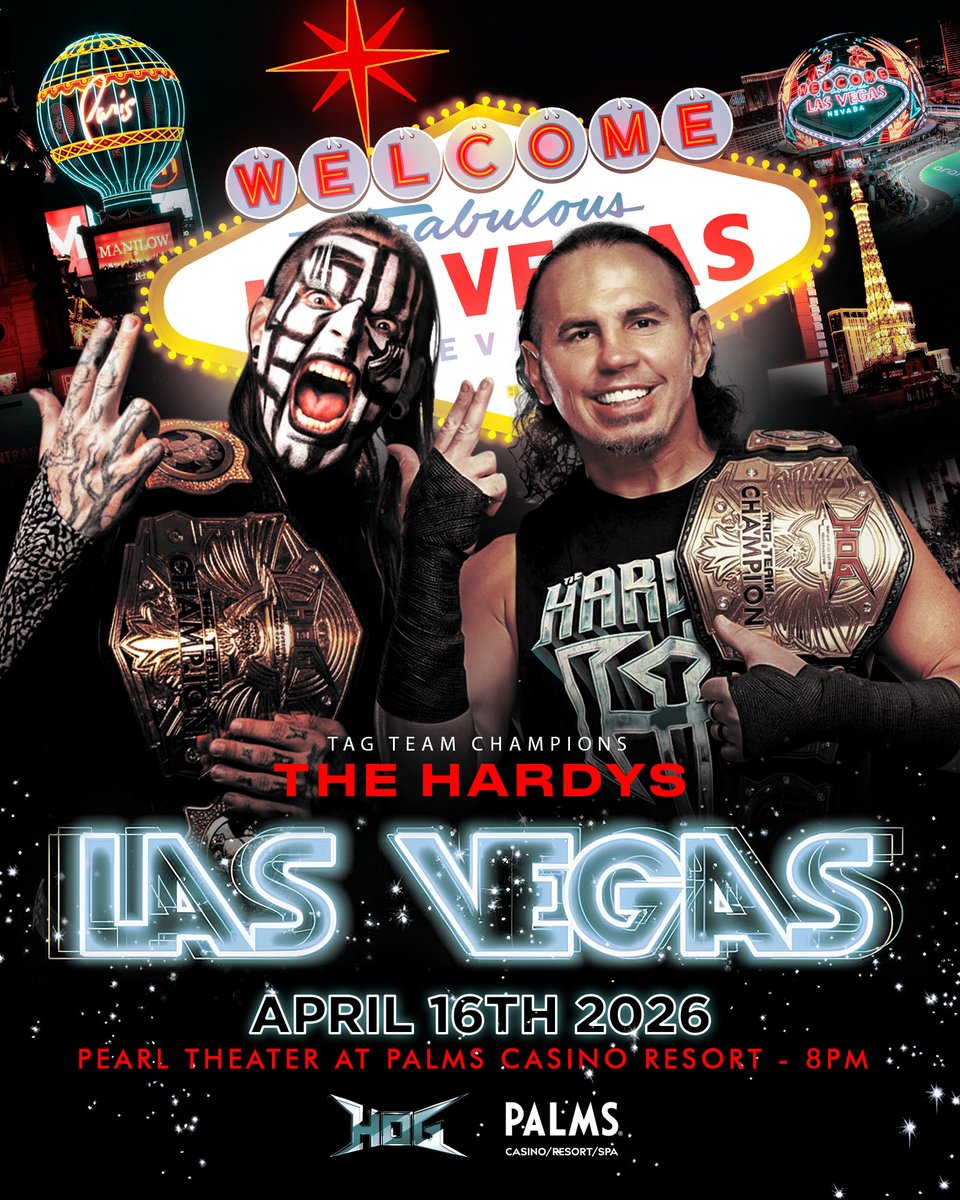 The Hardys Advertised For House Of Glory Las Vegas Show