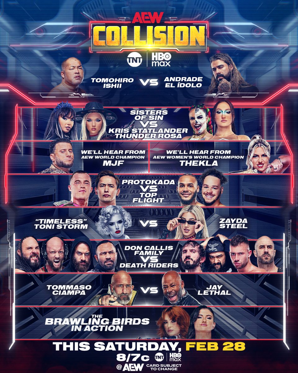 AEW Collision Preview – February 28, 2026