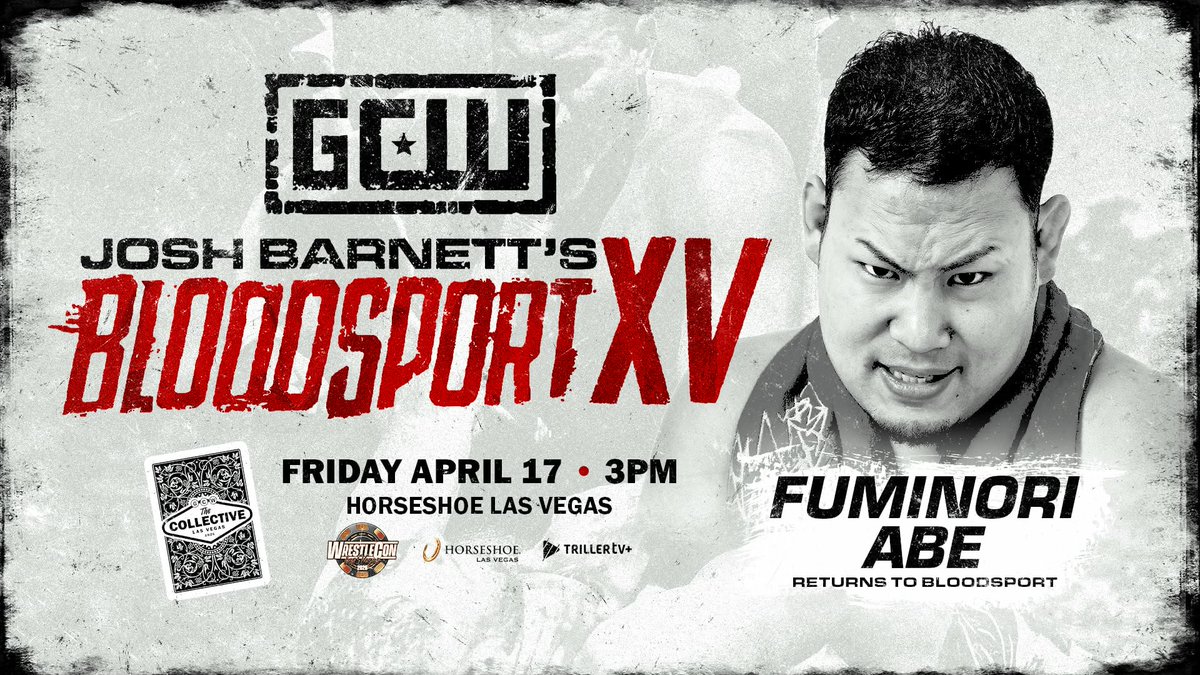 Fuminori Abe Announced For Josh Barnett’s Bloodsport XV