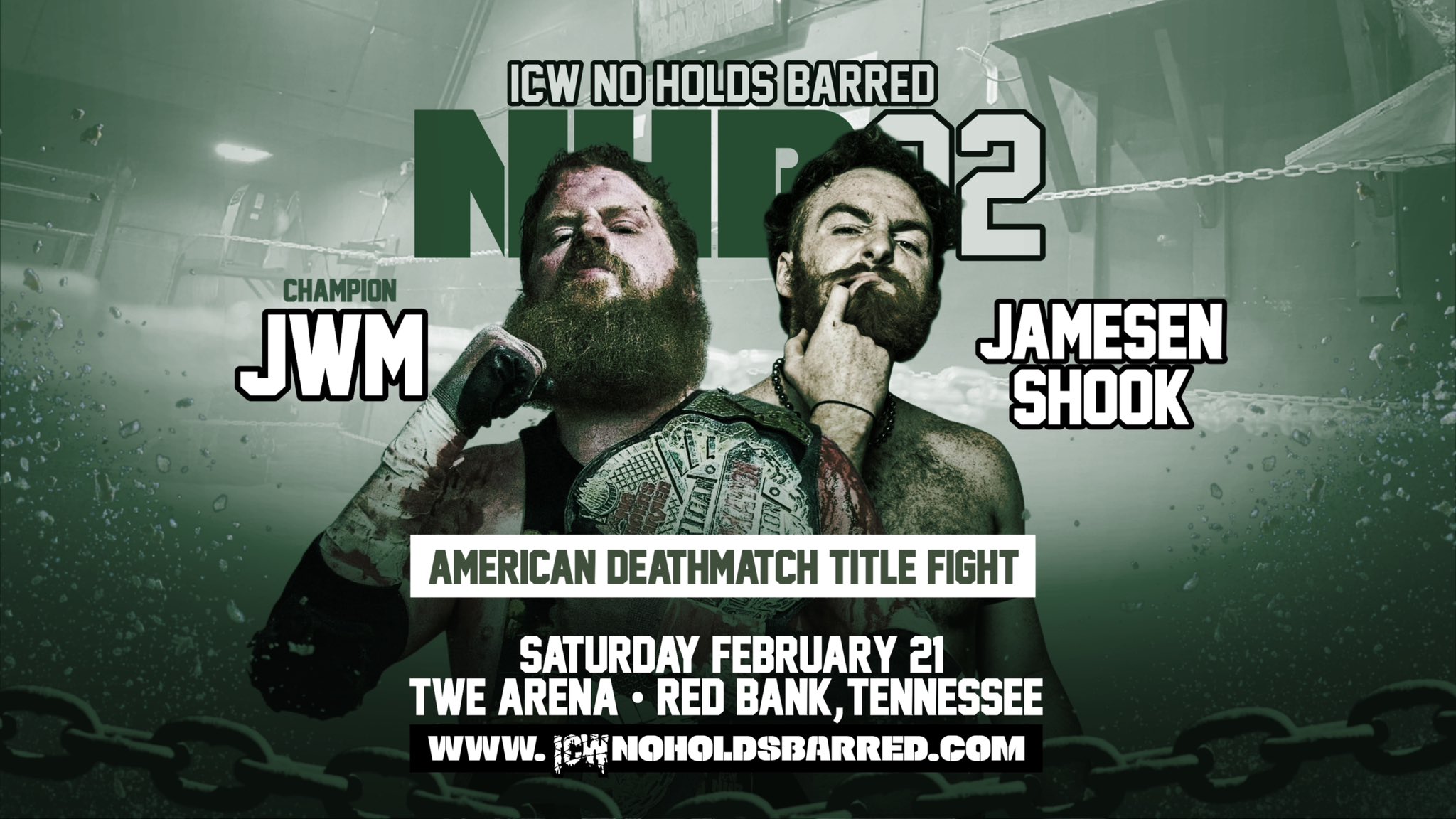 ICW No Holds Barred 92 Results – Red Bank, Tennessee – February 21st, 2026