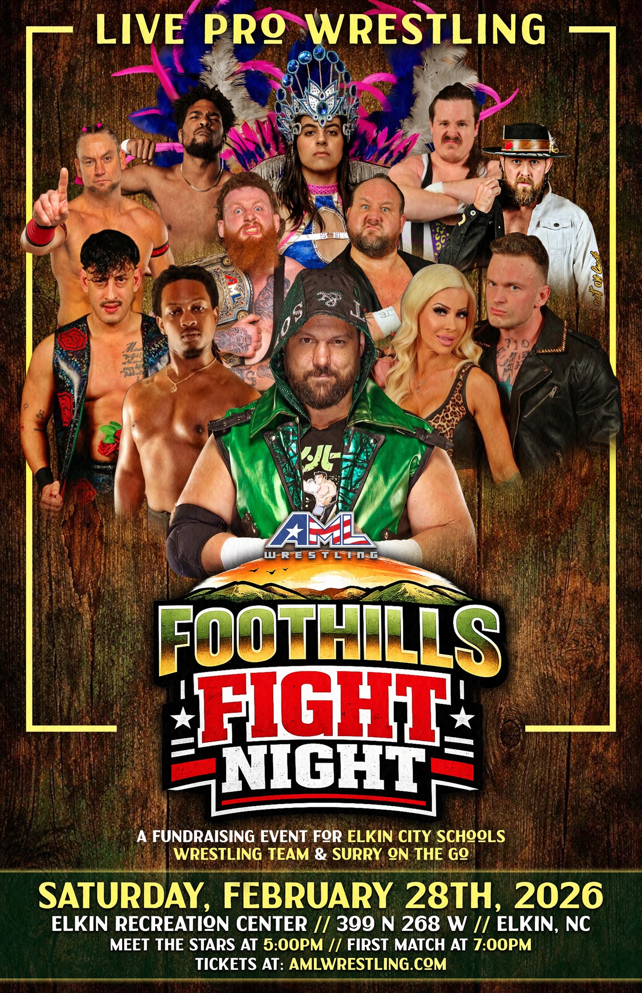 AML Wrestling Foothills Fight Night Results – February 28, 2026
