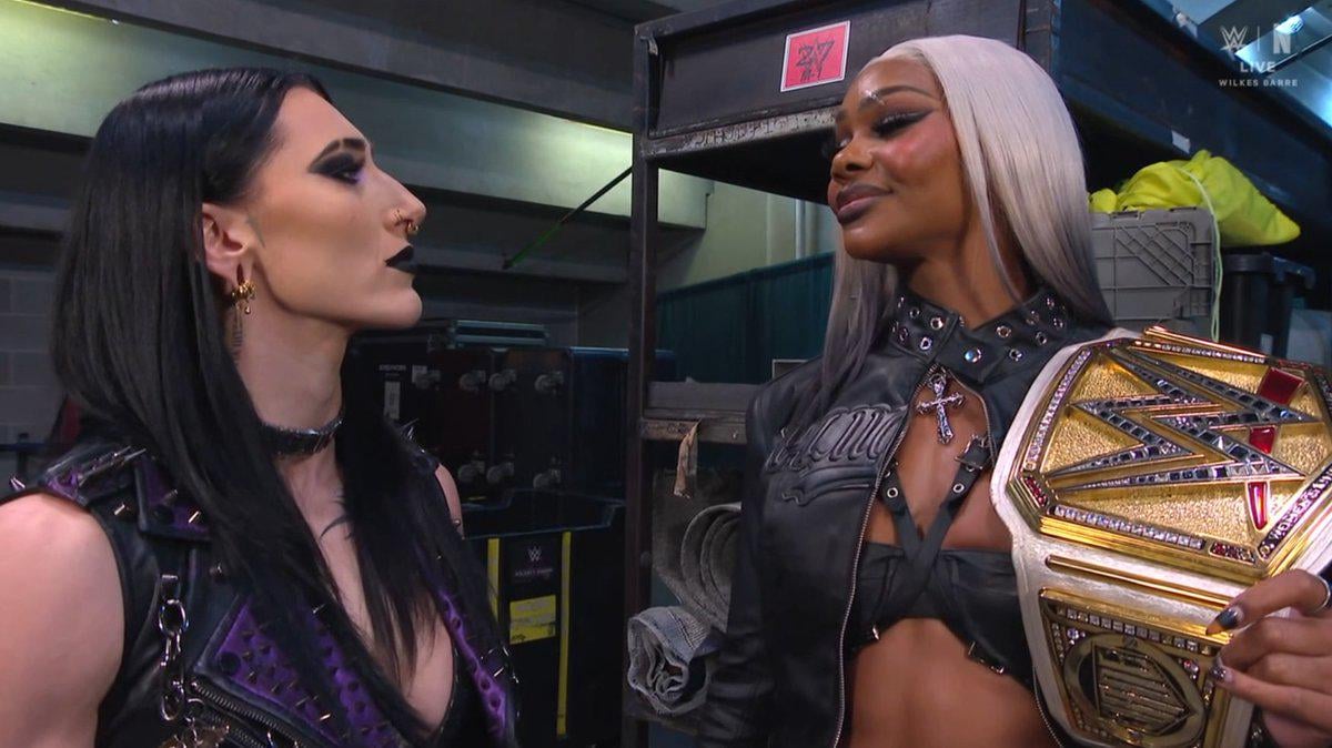 Rhea Ripley: Not having fun. Not friends.