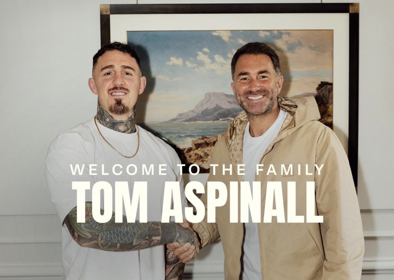 Tom Aspinall Signs With Eddie Hearn’s Talent Agency