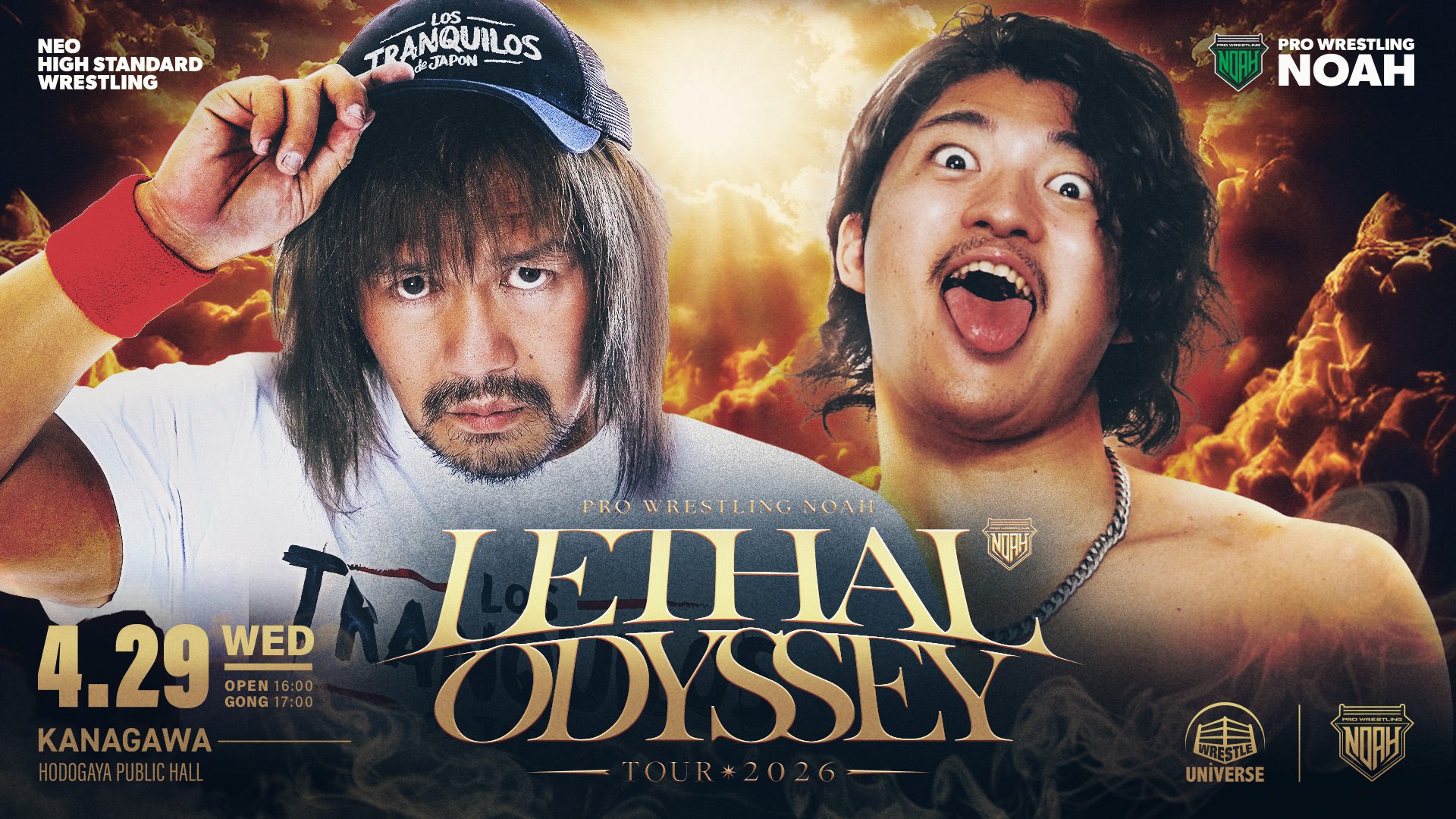 Pro Wrestling Noah Lethal Odyssey Night 23 Results – April 29, 2026