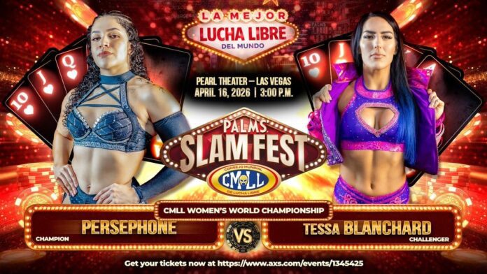 cmll-slamfest-womens-title-graphic CMLL Women's World Championship Match Persephone vs. Tessa Blanchard