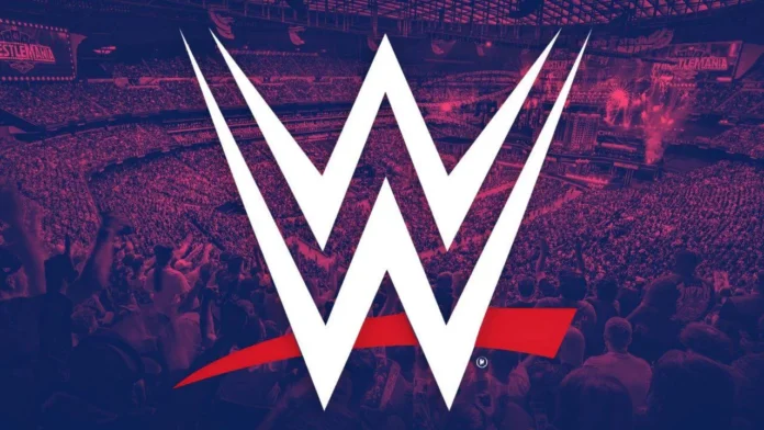 WWE logo crowd splash