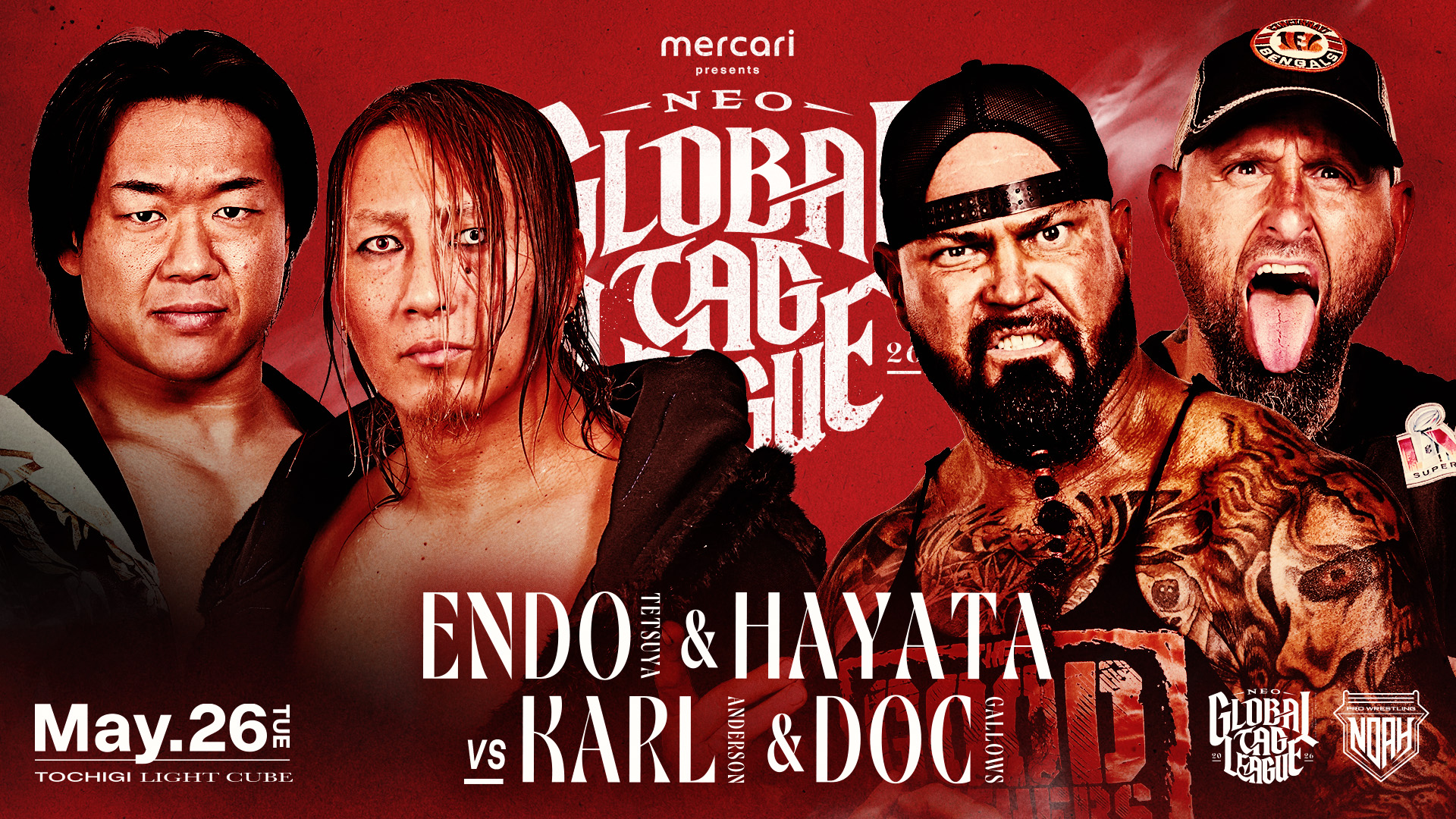 Pro Wrestling Noah Global Tag League Night 3 Results – May 26, 2026