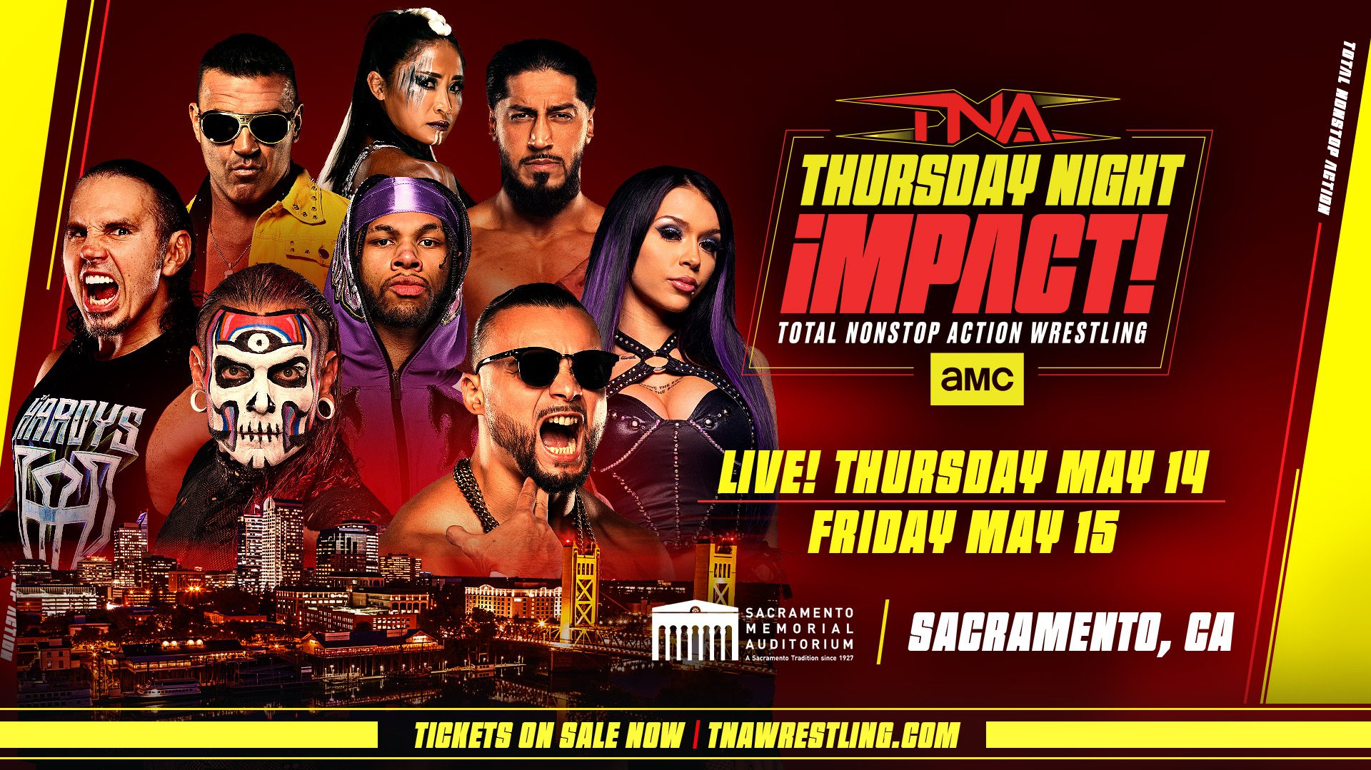 Three Matches Revealed For 5/15 TNA iMPACT! TV Tapings
