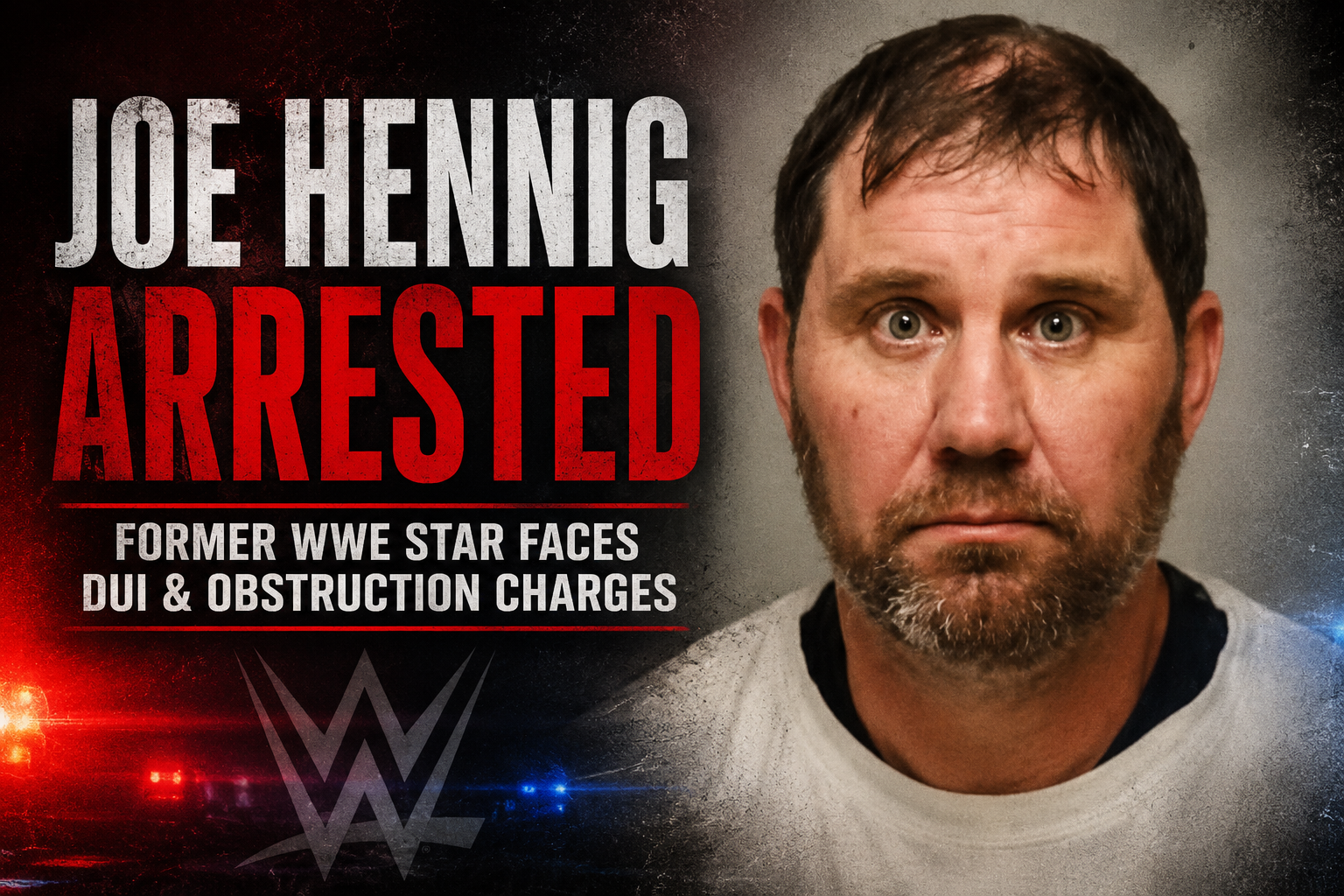 Former WWE Star Joe Hennig Arrested In Minnesota On DUI, Obstruction Charges
