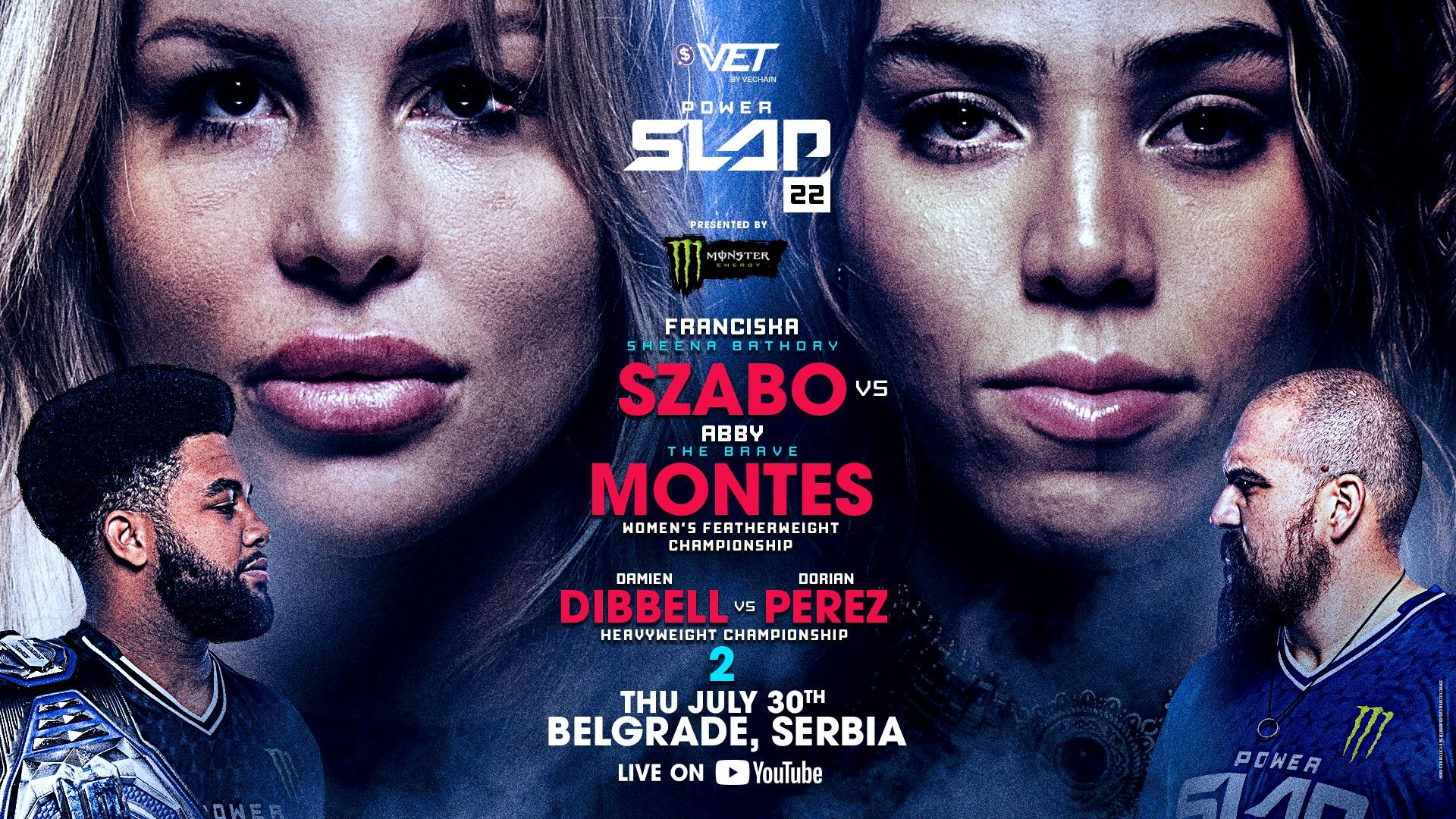 Power Slap Announces Two World Title Fights For Upcoming European Debut In Serbia