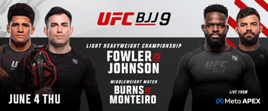 UFC BJJ Light Heavyweight Championship Set To Headline UFC BJJ 9 On June 4th, 2026