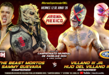 CMLL Viernes Espectacular Results – June 26th, 2026