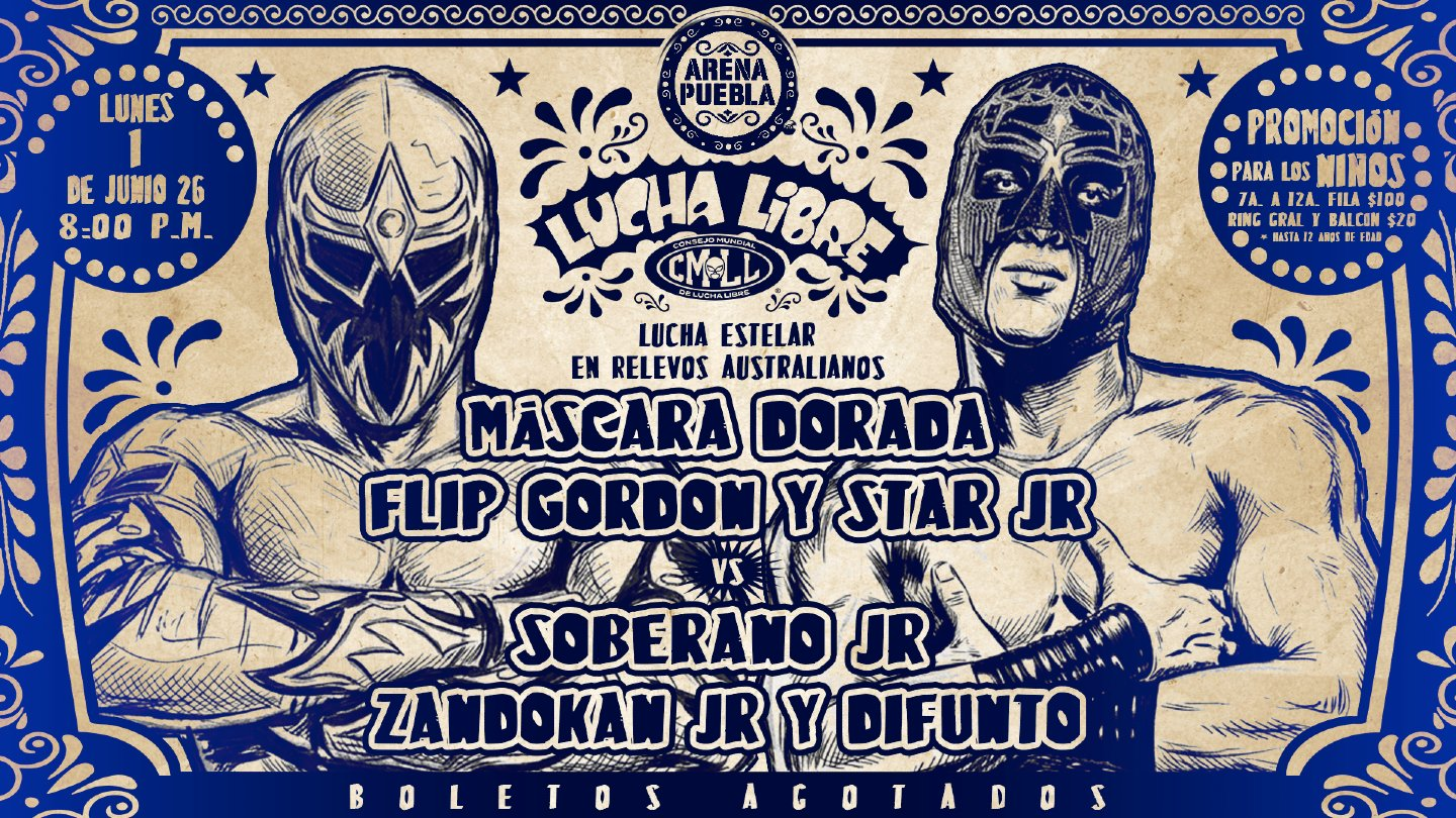 CMLL Lunes Clasico Results – June 1st, 2026