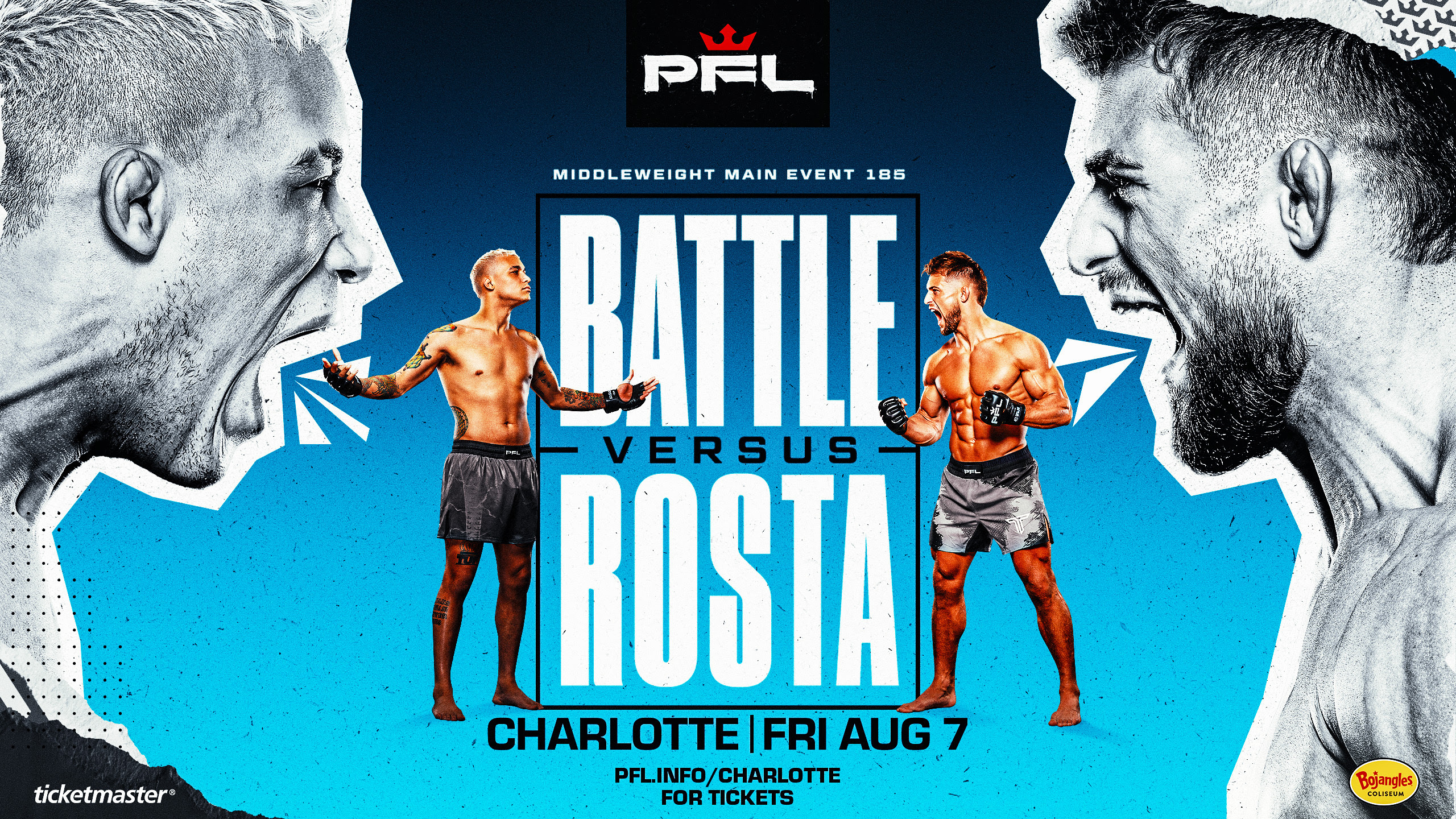 PFL Returns To Charlotte On August 7th, 2026, Headlined By Three Middleweight Bouts