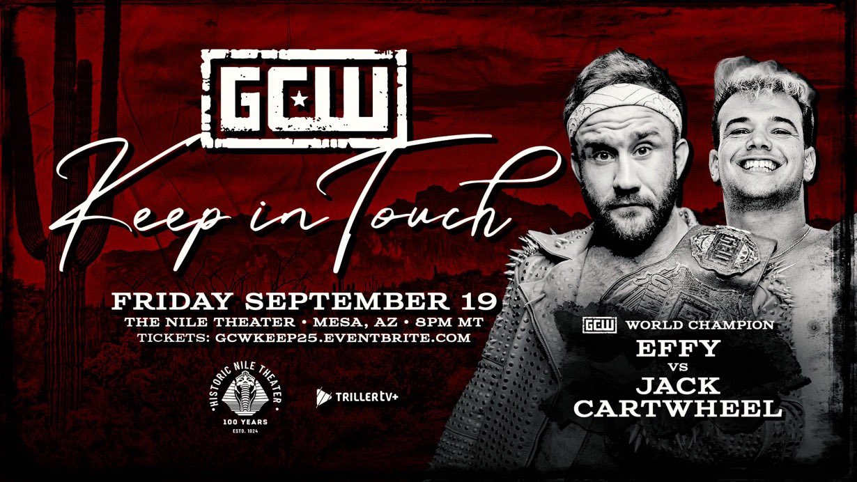 GCW Phoenix Event Update Brings Star-Studded Lineup to September