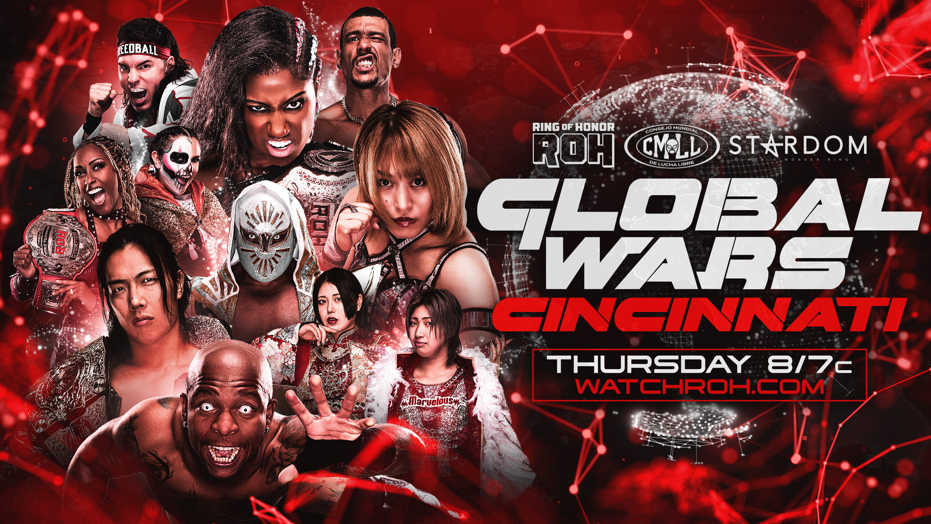 ROH on HonorClub: Global Wars Cincinnati Results – June 18th, 2026
