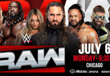 WWE Monday Night RAW Results – Chicago, Illinois – July 6th, 2026