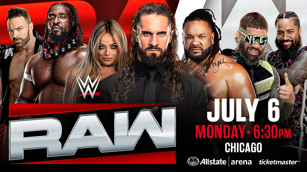 WWE Monday Night RAW Results – Chicago, Illinois – July 6th, 2026
