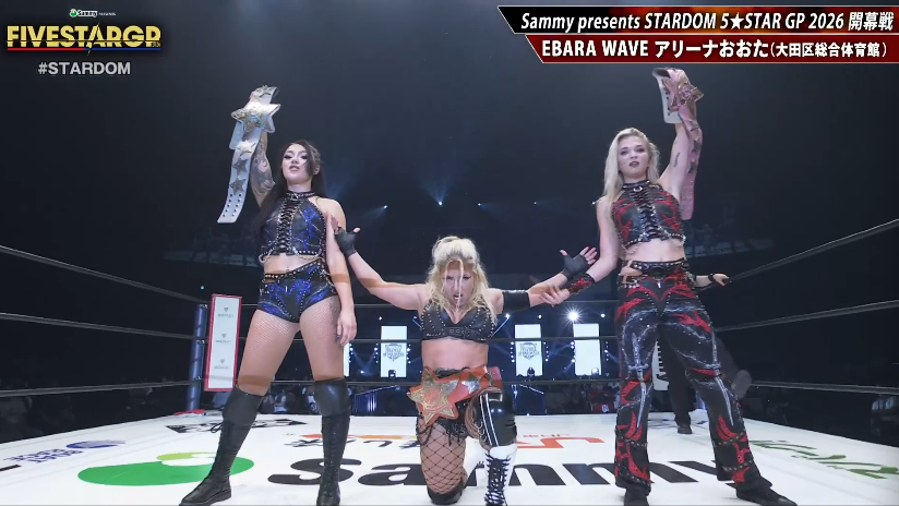 Triangle Of Madness Win Artist Of Stardom Championship