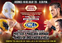 CMLL Viernes Espectacular Results – July 10th, 2026