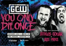 GCW You Only Die Once 2026 Results – July 11th, 2026