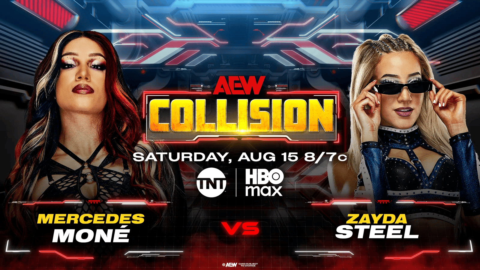 AEW Collision Results – Las Vegas, Nevada – August 15th, 2026