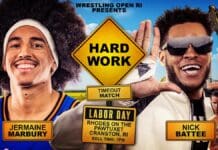 Wrestling Open Results – Cranston, Rhode Island – September 7th, 2026