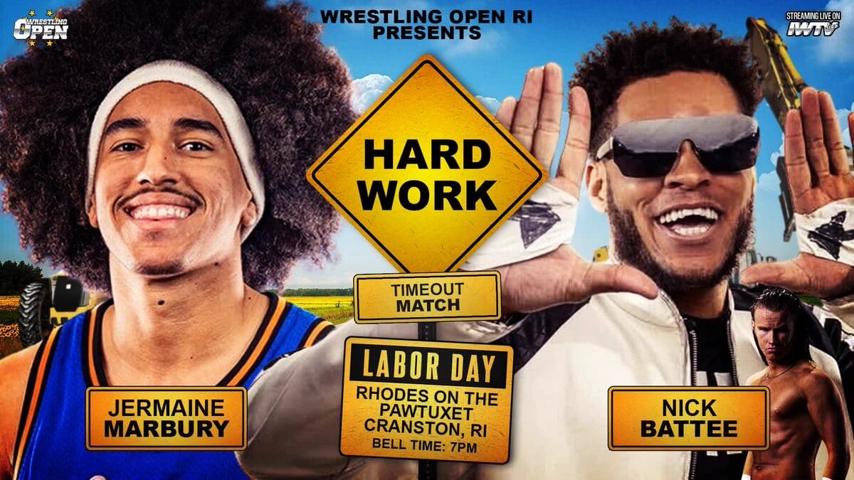 Wrestling Open Results - Cranston, Rhode Island - September 7th, 2026